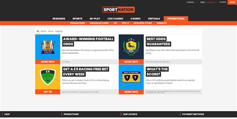 SportNation Bonus Code UK 2024 .